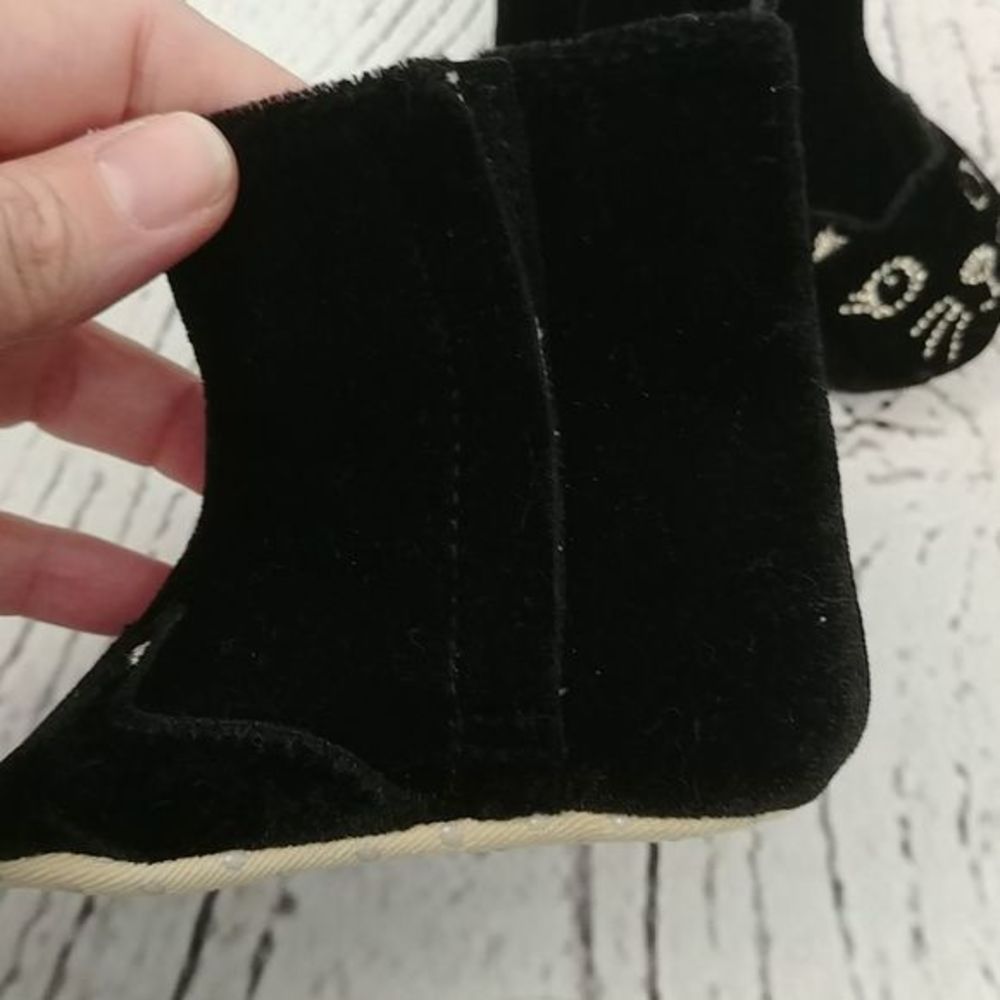 Old Navy‎ Black Cat Infant Boots - Picture 3 of 6